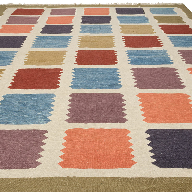Yeni Kök Boya El Dokuma Kilim - 275 cm x 344 cm - K0085504