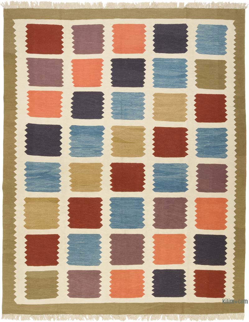 Yeni Kök Boya El Dokuma Kilim - 275 cm x 344 cm - K0085504