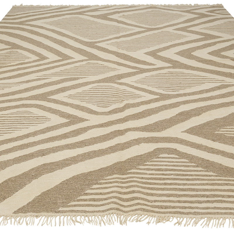New Handwoven Turkish Kilim Rug - 8' 1" x 11'  (97" x 132") - K0085513