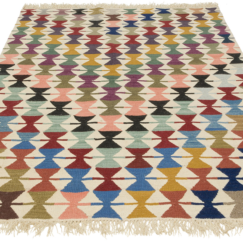 Yeni Kök Boya El Dokuma Kilim - 126 cm x 190 cm - K0085517