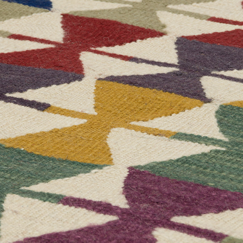 Yeni Kök Boya El Dokuma Kilim - 126 cm x 190 cm - K0085517