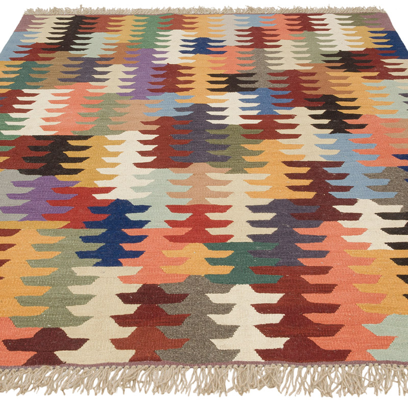 Yeni Kök Boya El Dokuma Kilim - 155 cm x 220 cm - K0085518