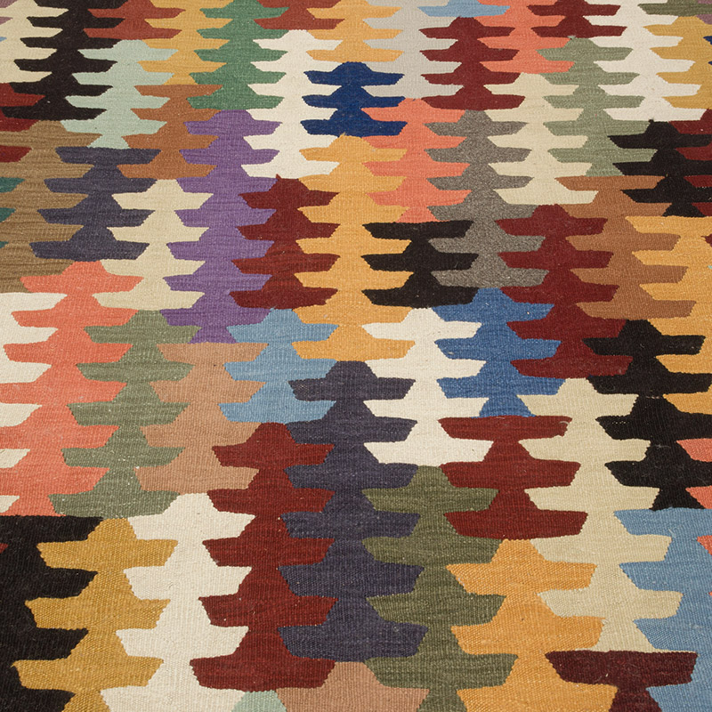 Yeni Kök Boya El Dokuma Kilim - 155 cm x 220 cm - K0085518