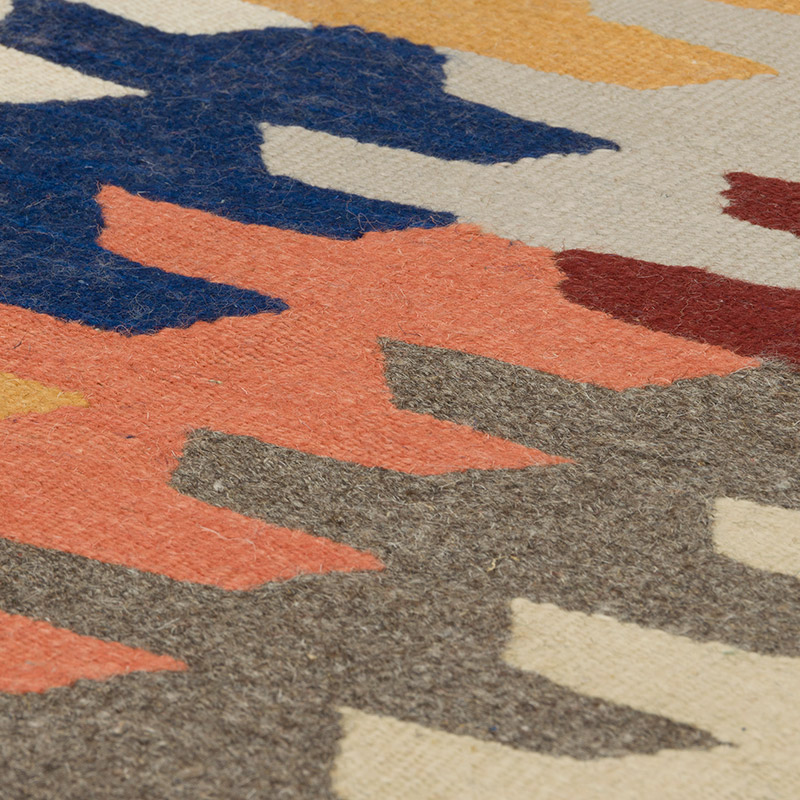Yeni Kök Boya El Dokuma Kilim - 155 cm x 220 cm - K0085518