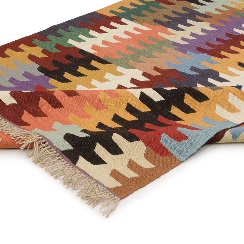Yeni Kök Boya El Dokuma Kilim - 155 cm x 220 cm - K0085518