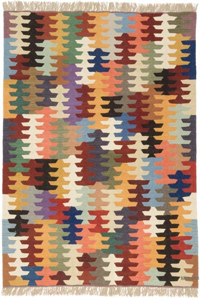 Yeni Kök Boya El Dokuma Kilim - 155 cm x 220 cm