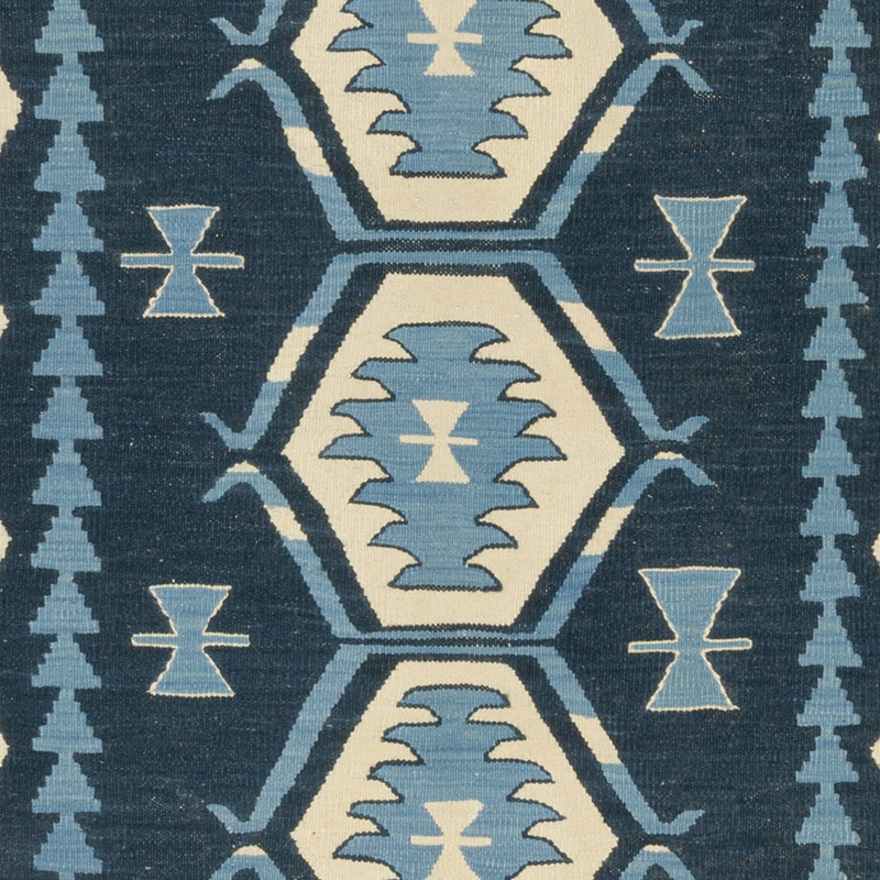 Yeni Kök Boya El Dokuma Kilim - 127 cm x 191 cm - K0085519