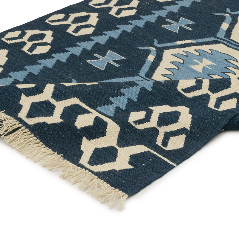 Yeni Kök Boya El Dokuma Kilim - 127 cm x 191 cm - K0085519