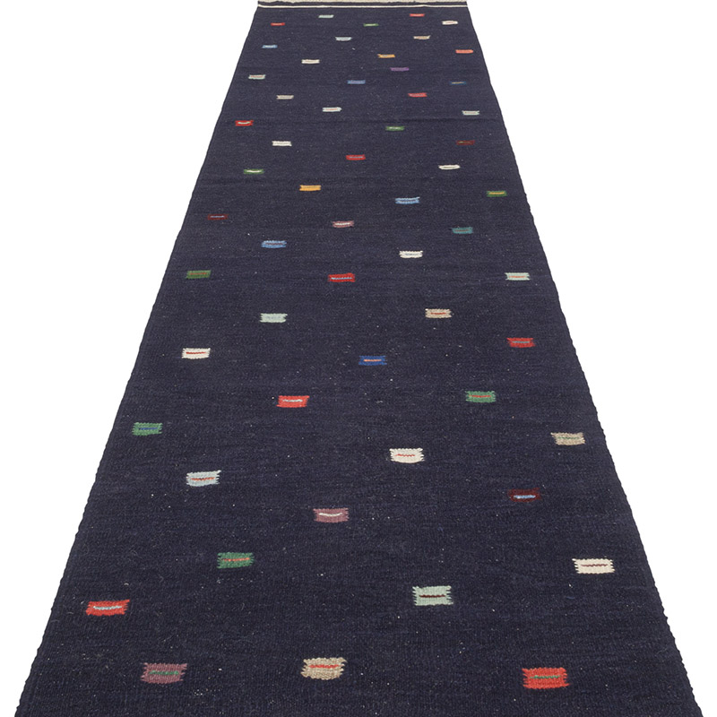 New Handwoven Turkish Kilim Runner - 2' 9" x 11' 11" (33" x 143") - K0085520