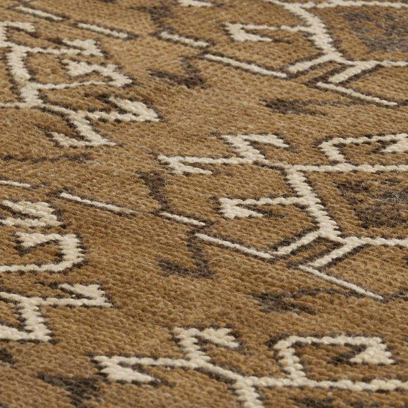 Alfombra Vintage Turca Anudada a Mano - 126 cm x 238 cm - K0085521