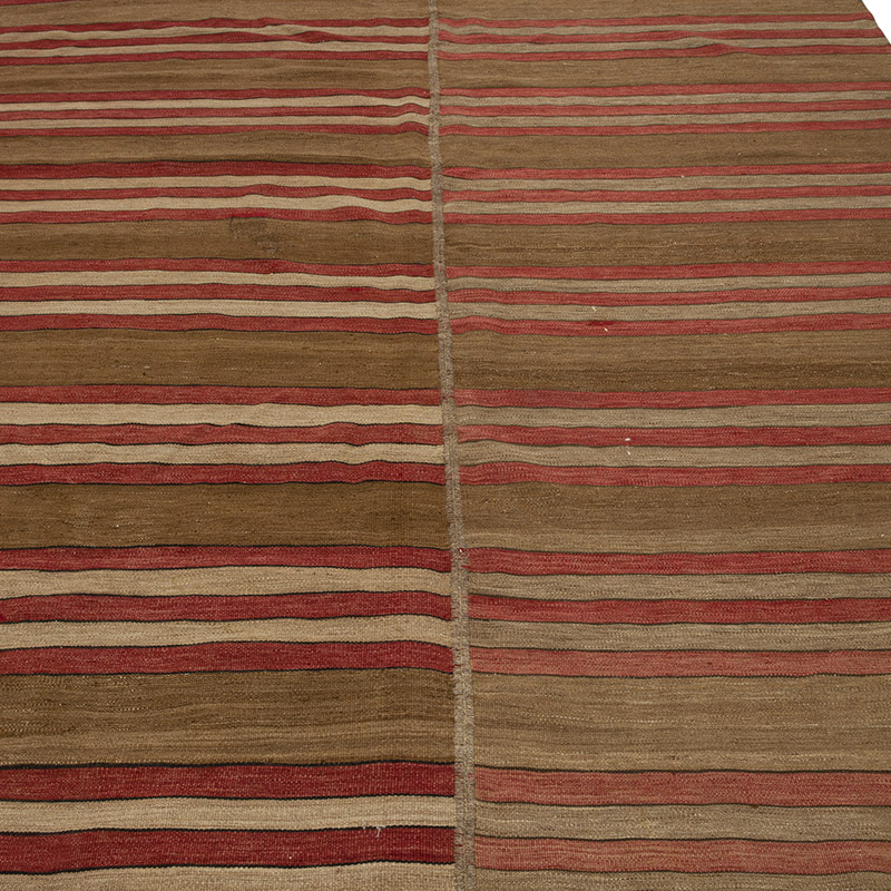 Alfombra Vintage Kilim Turca - 197 cm x 347 cm - K0085522