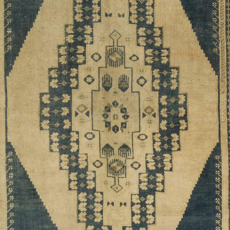 Vintage Turkish Hand-Knotted Rug - 4' 3" x 13' 1" (51" x 157") - K0085525
