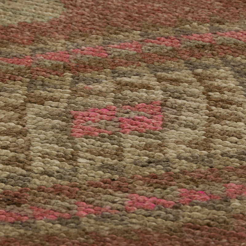 Alfombra Vintage de pasillo - 114 cm x 346 cm - K0085526
