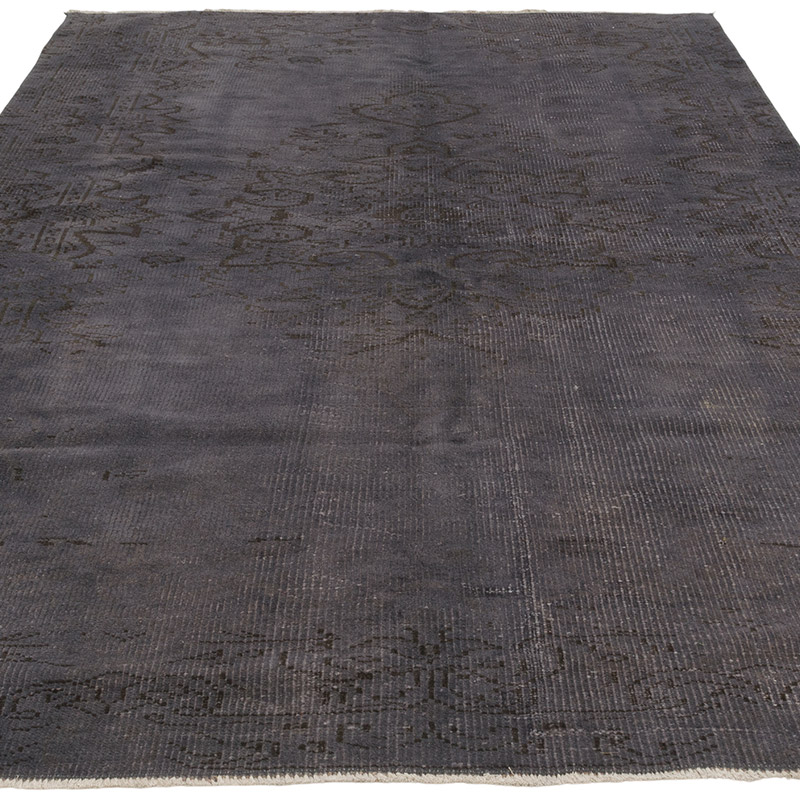 Boyalı El Dokuma Vintage Halı - 168 cm x 253 cm - K0085527