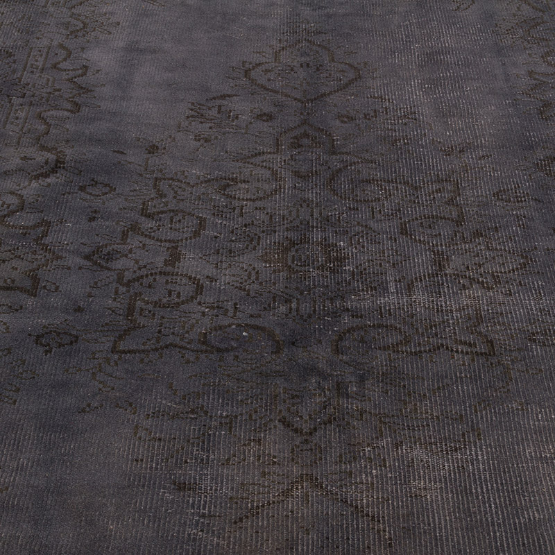 Boyalı El Dokuma Vintage Halı - 168 cm x 253 cm - K0085527