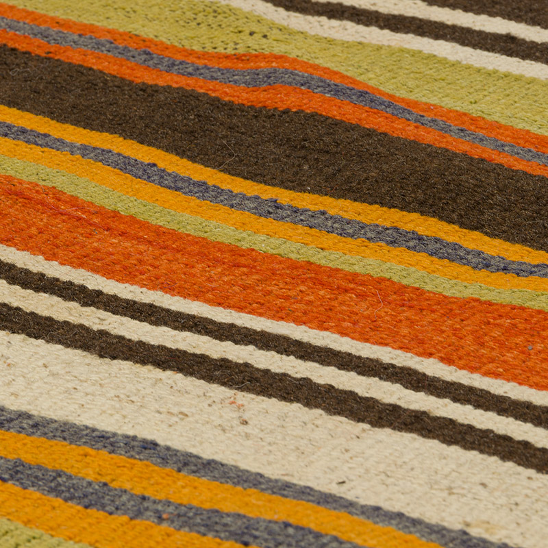 Vintage Turkish Kilim Rug - 5' 4" x 12' 5" (64" x 149") - K0085529