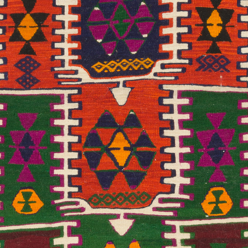 Alfombra Vintage Kilim Turca - 96 cm x 160 cm - K0085530