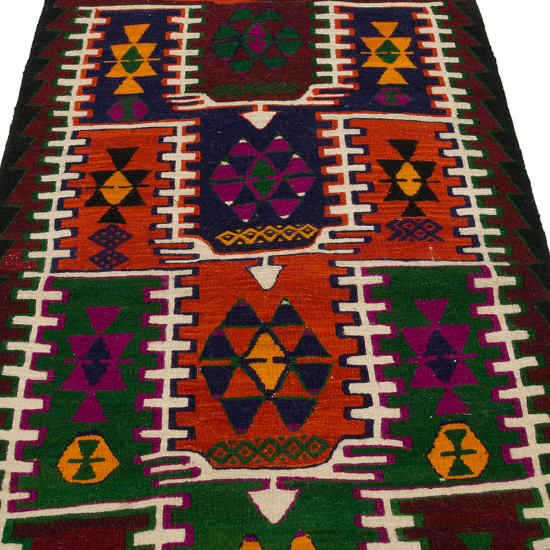 Alfombra Vintage Kilim Turca - 96 cm x 160 cm - K0085530