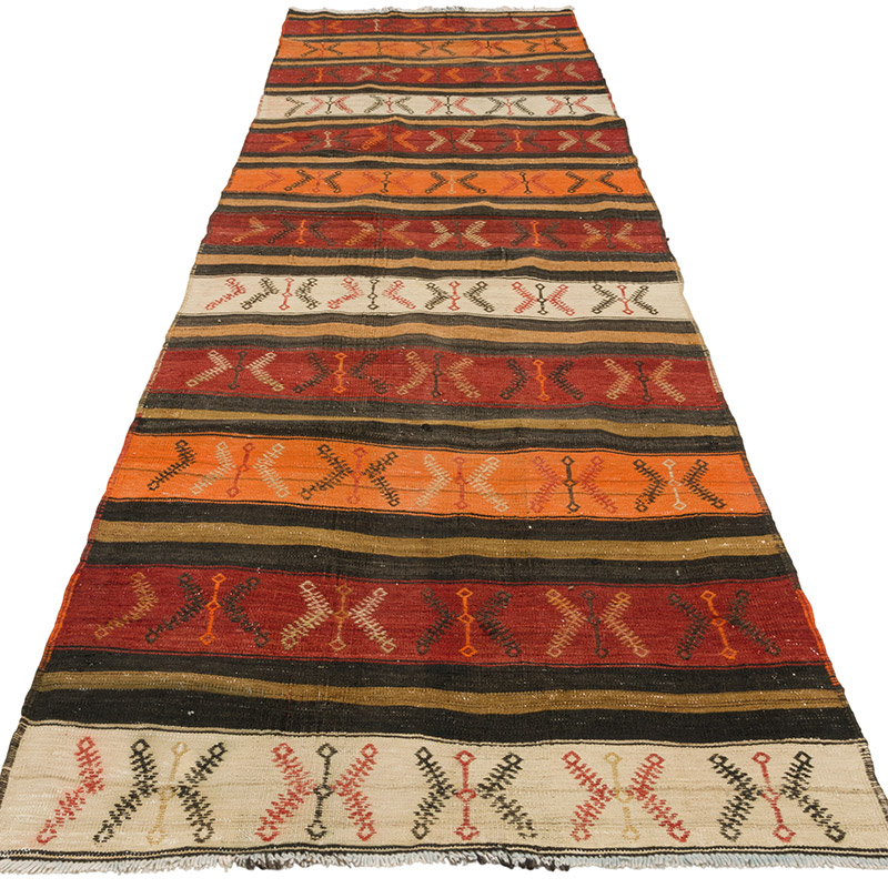 Corredor Sivas Afyon Kilim - 98 cm x 350 cm - K0085531