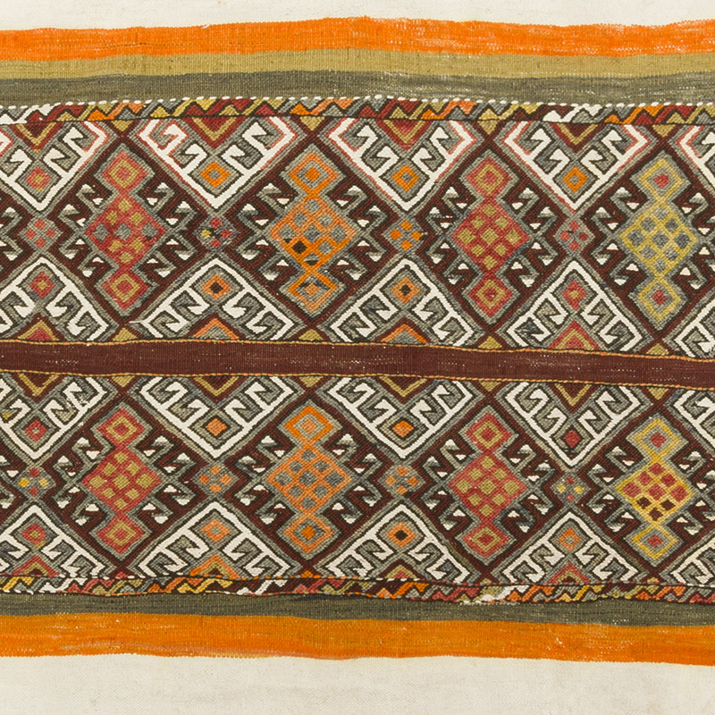 Vintage Sivas Kilim Rug - 3' 5" x 4' 9" (41" x 57") - K0085536