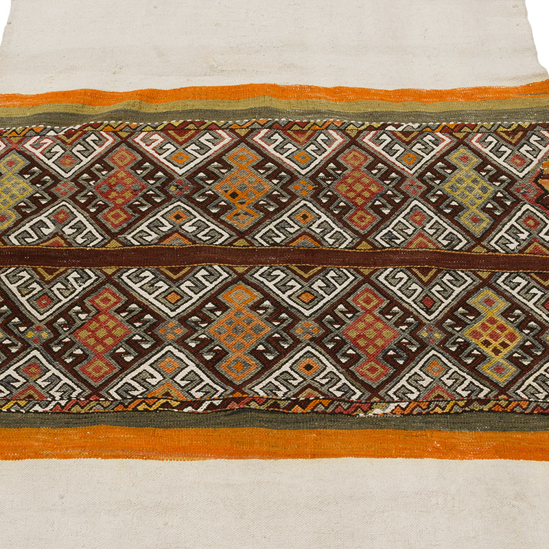 Vintage Sivas Kilim Rug - 3' 5" x 4' 9" (41" x 57") - K0085536