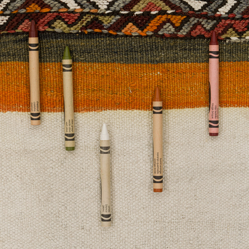 Vintage Sivas Kilim Rug - 3' 5" x 4' 9" (41" x 57") - K0085536