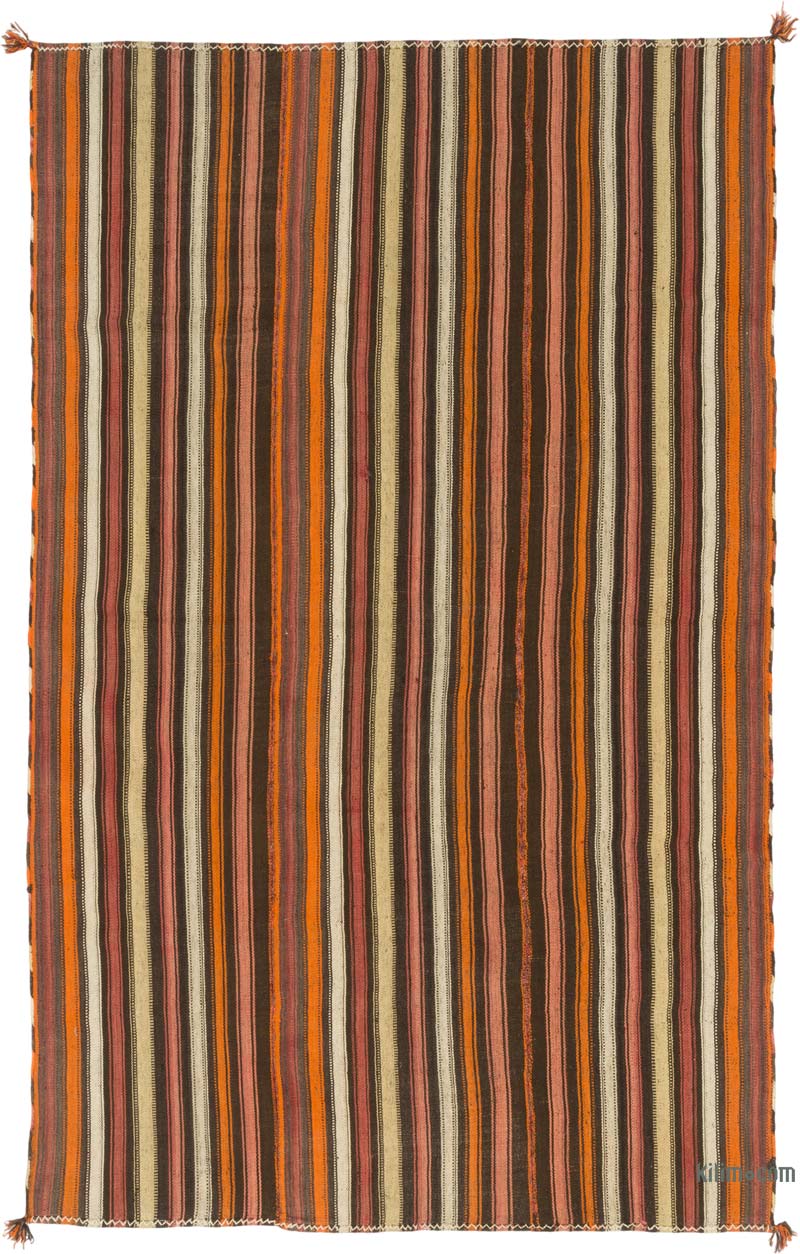 Alfombra Vintage Anatolian Kilim - 183 cm x 290 cm - K0085537