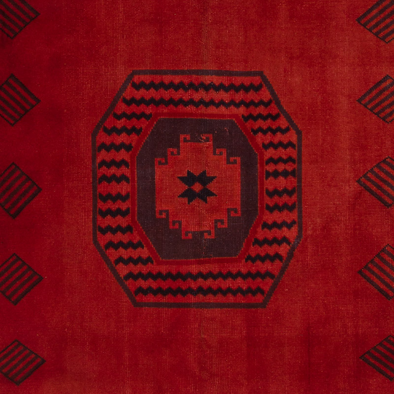 Alfombra Turca Vintage Sobre-teñida - 170 cm x 278 cm - K0085539