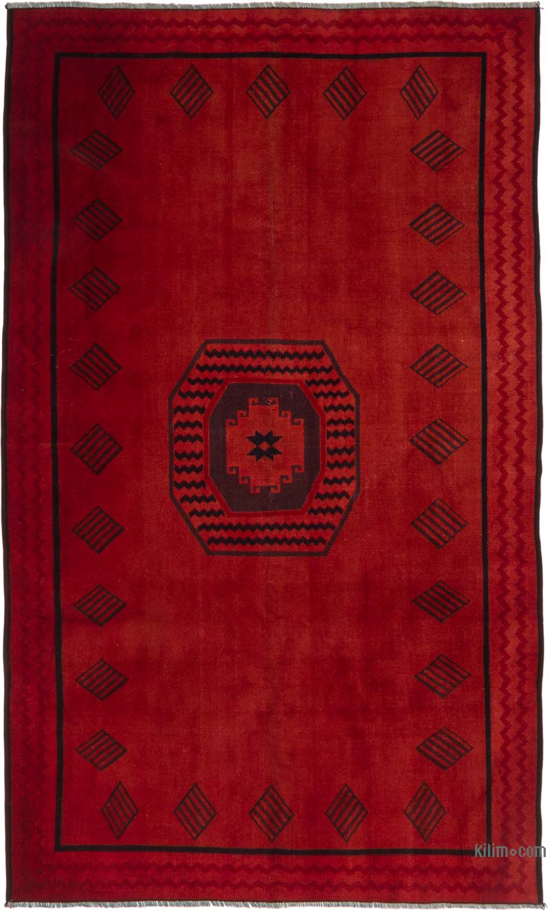 Alfombra Turca Vintage Sobre-teñida - 170 cm x 278 cm - K0085539