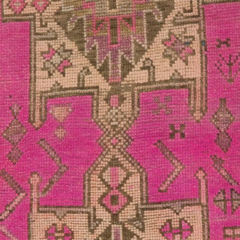 El Dokuma Vintage Halı - 66 cm x 336 cm - K0085541
