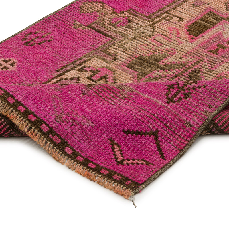 El Dokuma Vintage Halı - 66 cm x 336 cm - K0085541