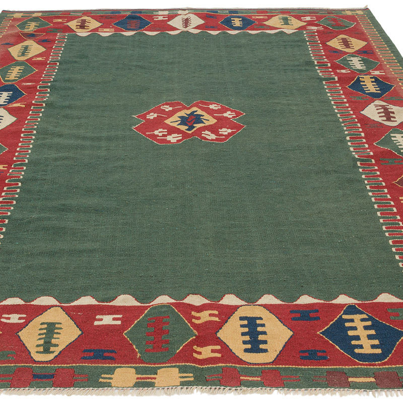 Nueva Alfombra Turca Kilim - 171 cm x 225 cm - K0085542