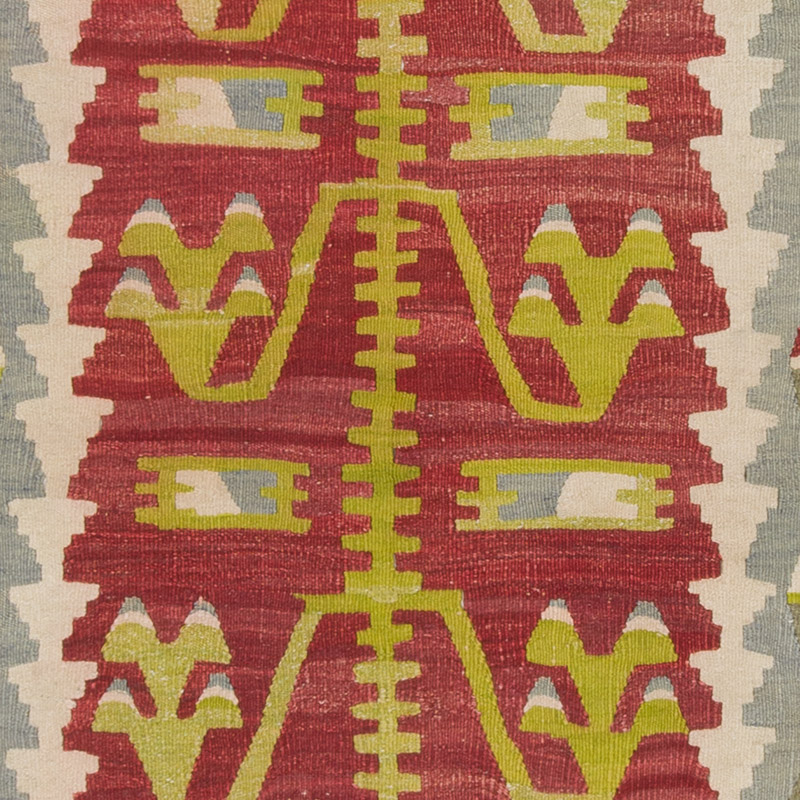 Vintage Esme Kilim Rug - 2' 11" x 3' 7" (35" x 43") - K0085545