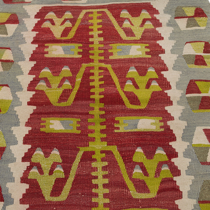 Vintage Esme Kilim Rug - 2' 11" x 3' 7" (35" x 43") - K0085545