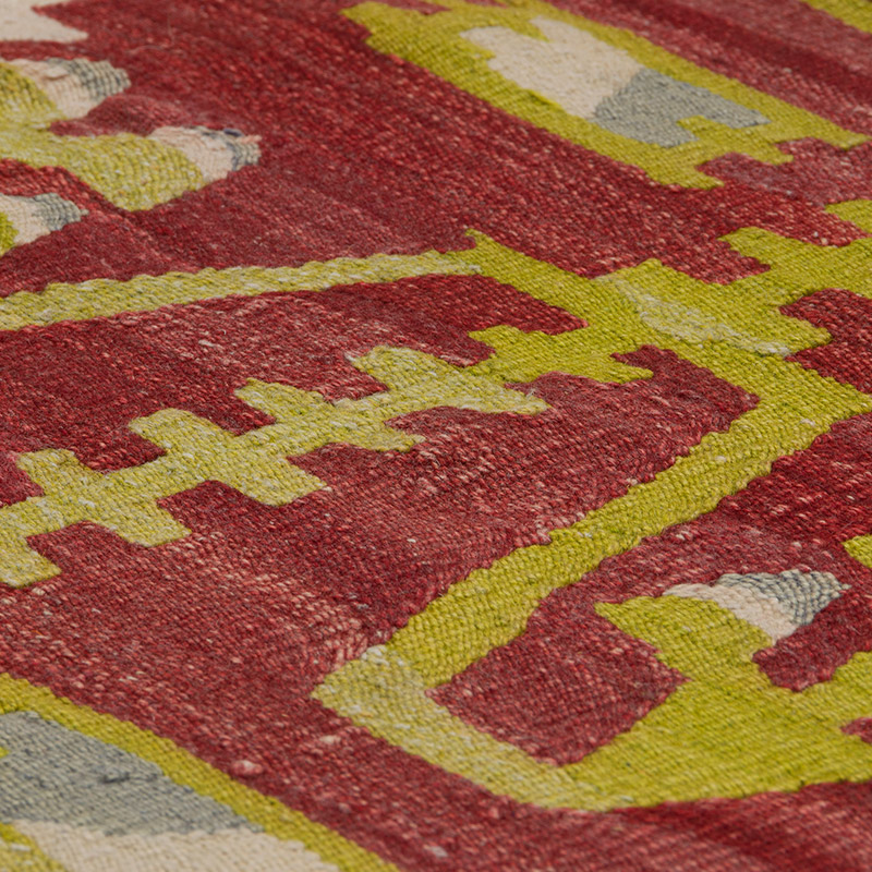 Vintage Esme Kilim Rug - 2' 11" x 3' 7" (35" x 43") - K0085545