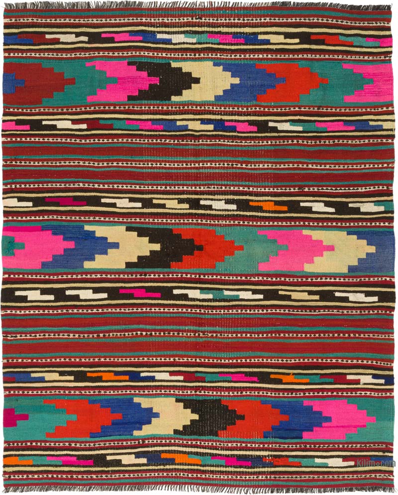 Vintage Mihalic Kilim Rug - 5' 10" x 7' 1" (70" x 85") - K0085546