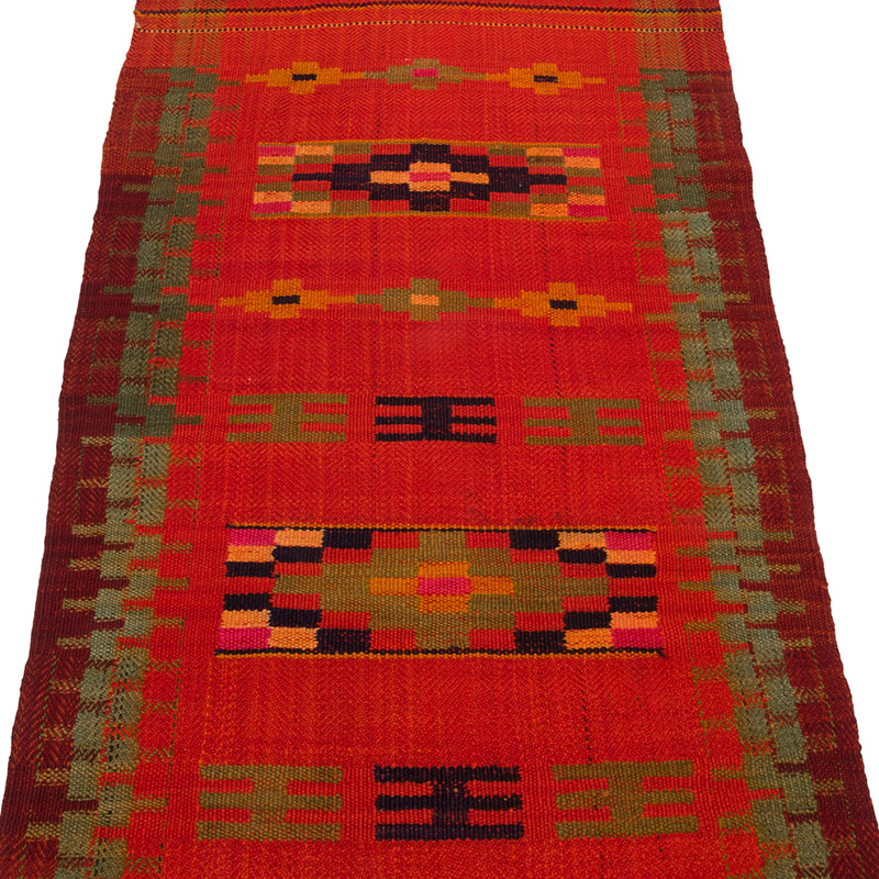 Vintage Manastir Kilim Runner - 2' 7" x 6' 11" (31" x 83") - K0085555