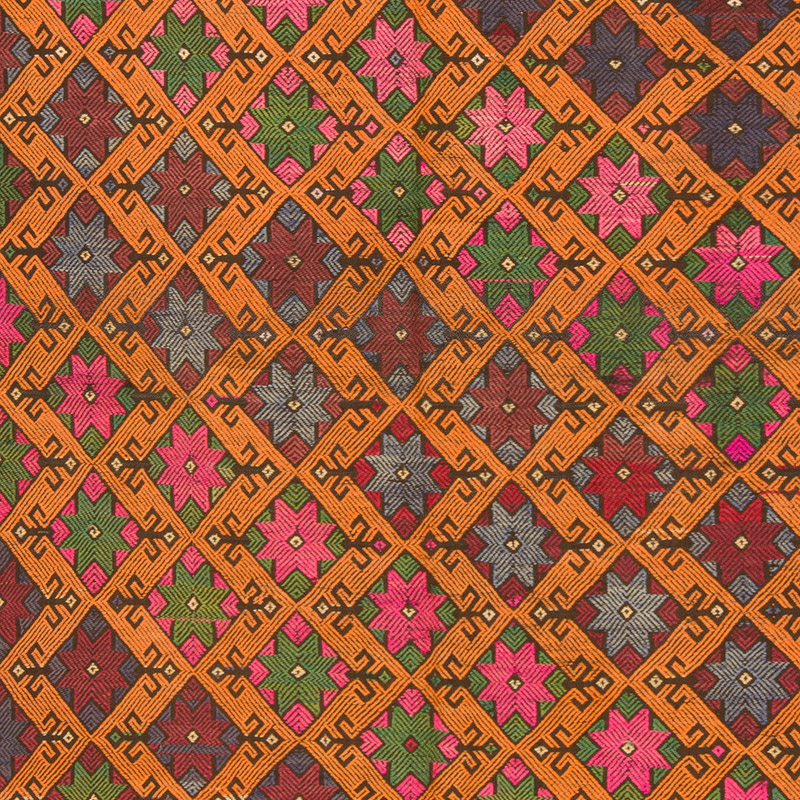 Vintage Anatolian Jijim Rug - 5' 3" x 8' 2" (63" x 98") - K0085563
