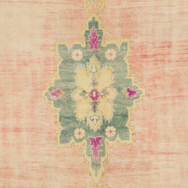 Vintage Turkish Hand-Knotted Rug - 5' 11" x 9' 1" (71" x 109") - K0085569