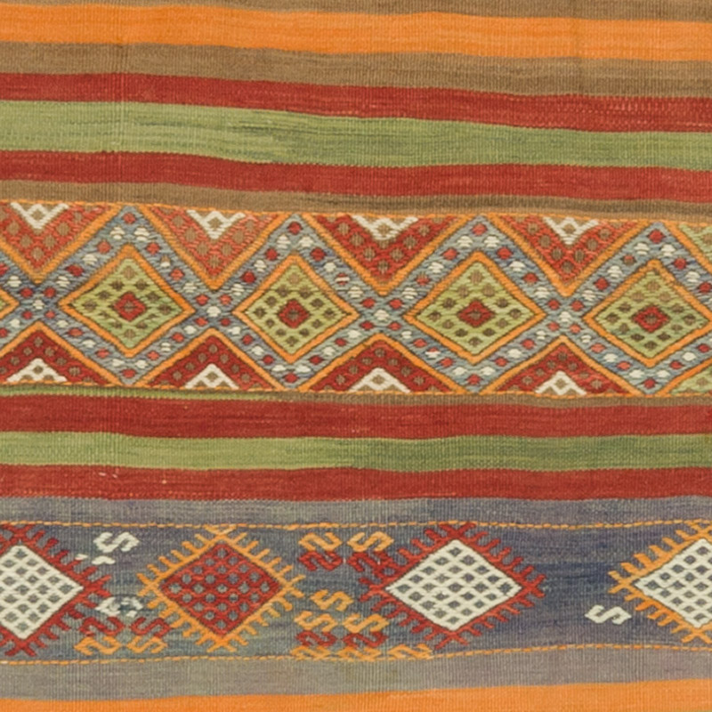 Sivas Kilim Yolluk - 88 cm x 465 cm - K0085571