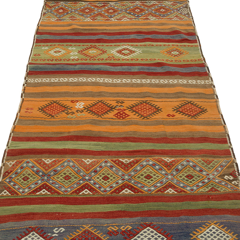 Sivas Kilim Yolluk - 88 cm x 465 cm - K0085571