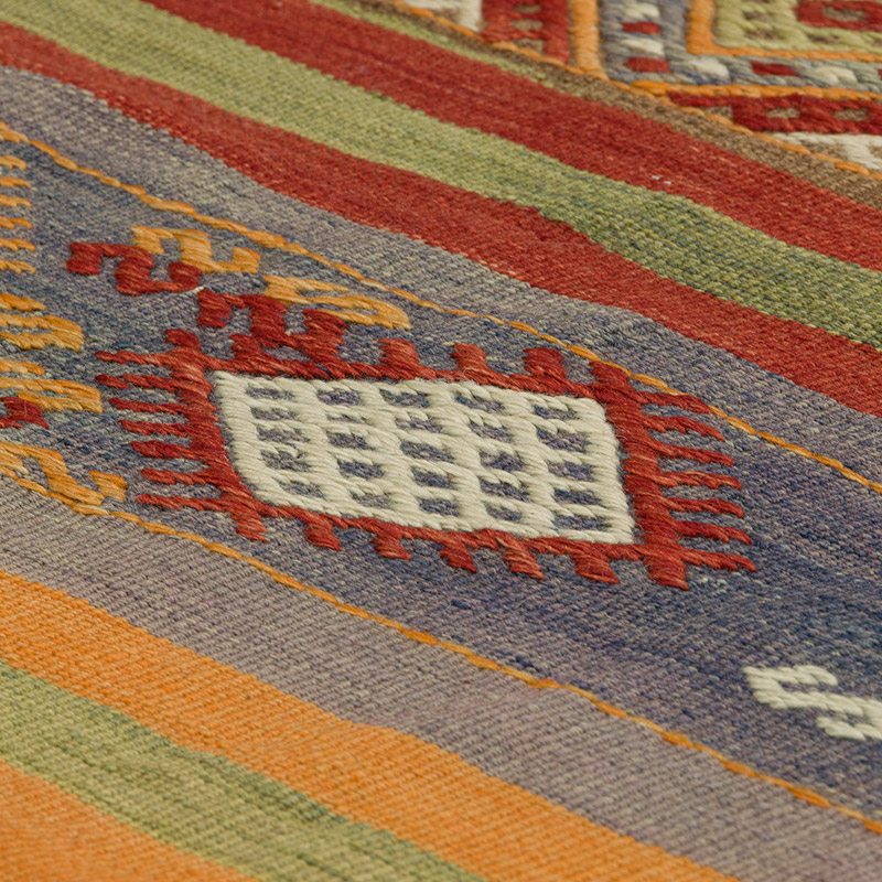 Sivas Kilim Yolluk - 88 cm x 465 cm - K0085571