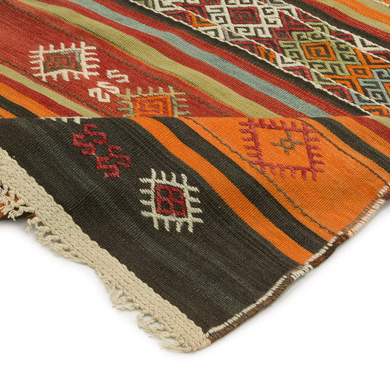 Sivas Kilim Yolluk - 88 cm x 465 cm - K0085571