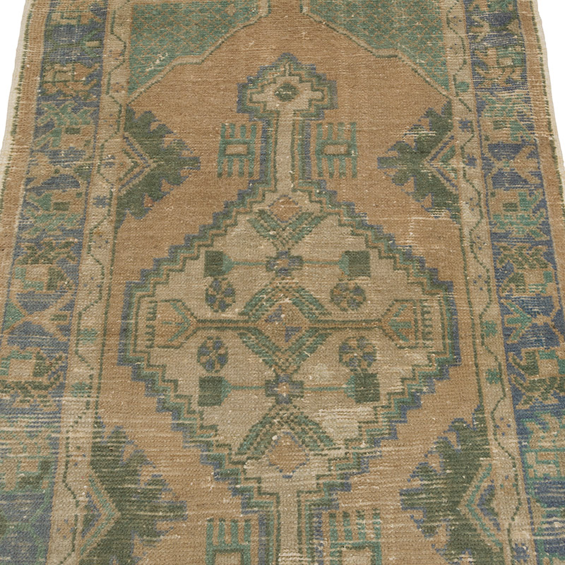 El Dokuma Vintage Halı - K0085579