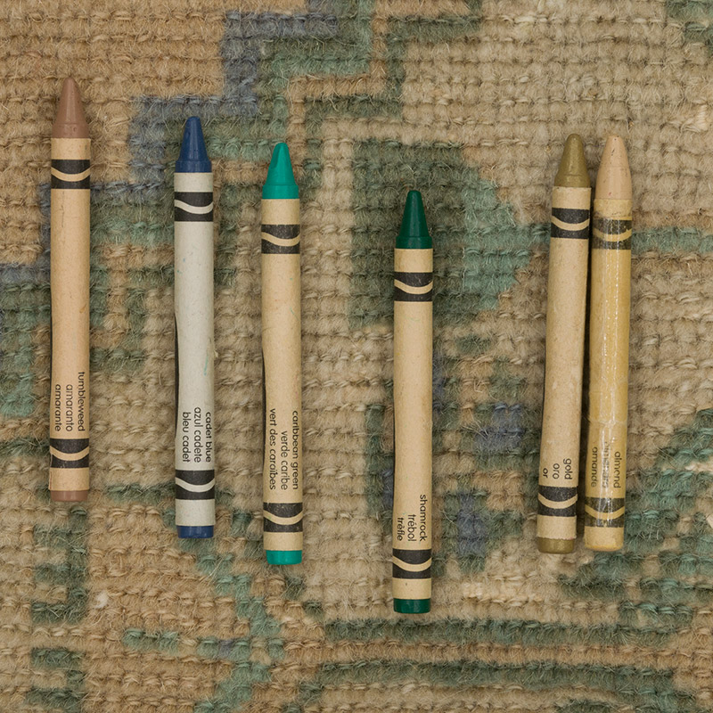 El Dokuma Vintage Halı - K0085579