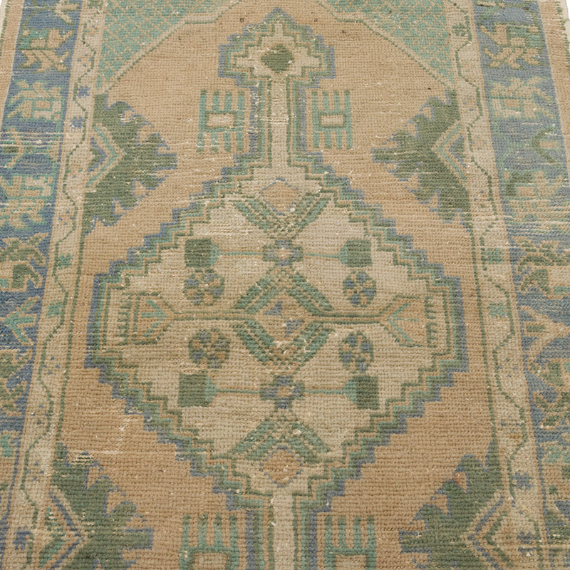 El Dokuma Vintage Halı - K0085579