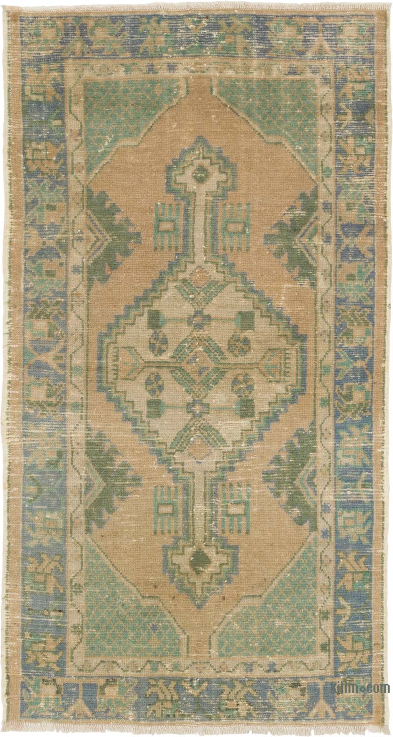 El Dokuma Vintage Halı - K0085579