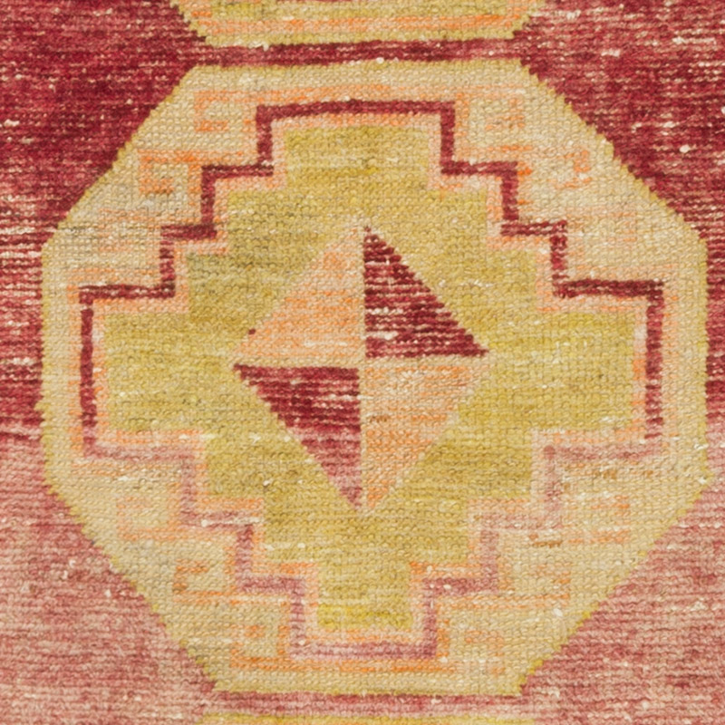Alfombra Vintage Turca Anudada a Mano - 77 cm x 142 cm - K0085580