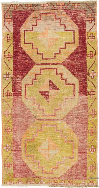 Alfombra Vintage Turca Anudada a Mano