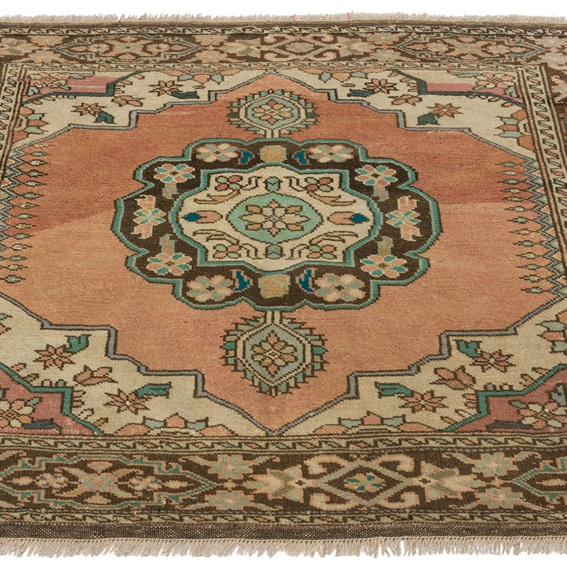 El Dokuma Vintage Halı - K0085581